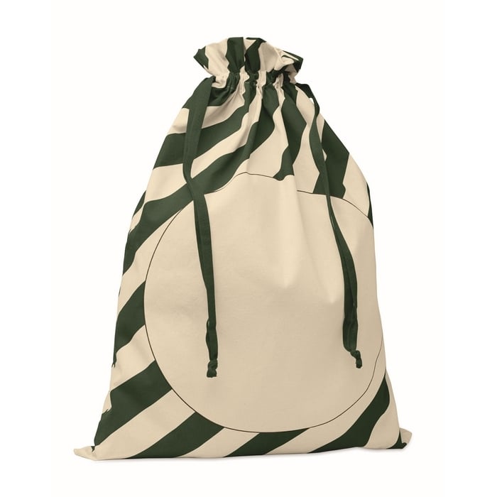 Grote katoenen tas kerstmotief CX1567-05 sample