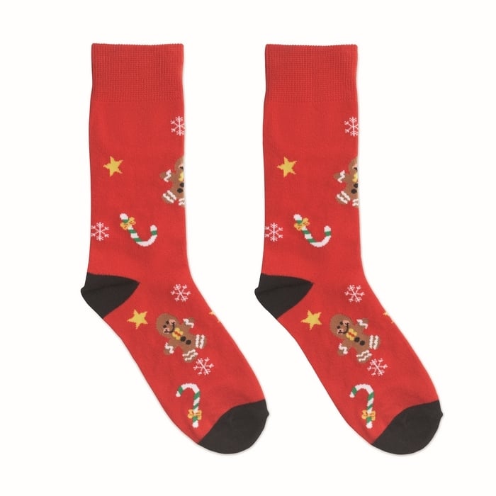 Paar kerstsokken M sample