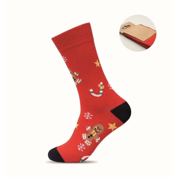 Paar kerstsokken M sample