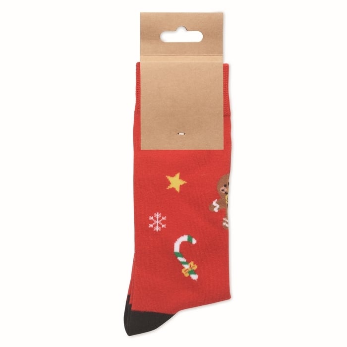 Paar kerstsokken L sample