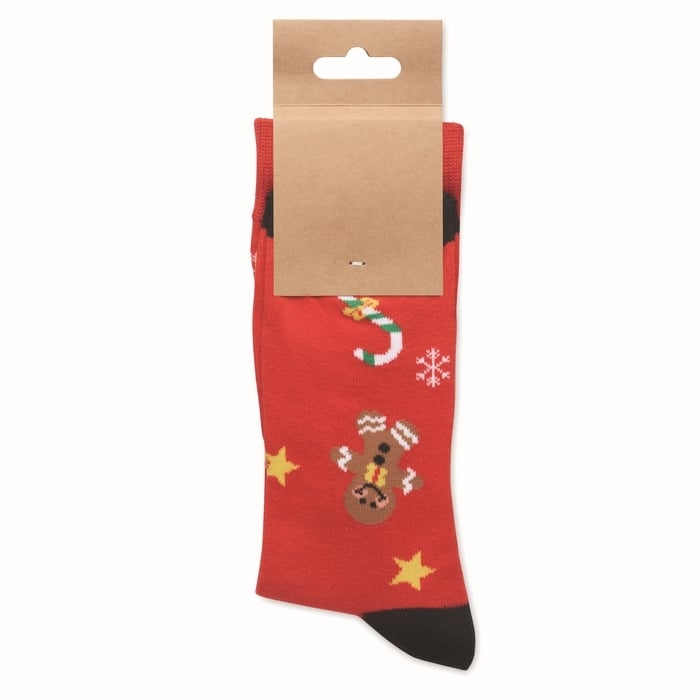 Paar kerstsokken L sample