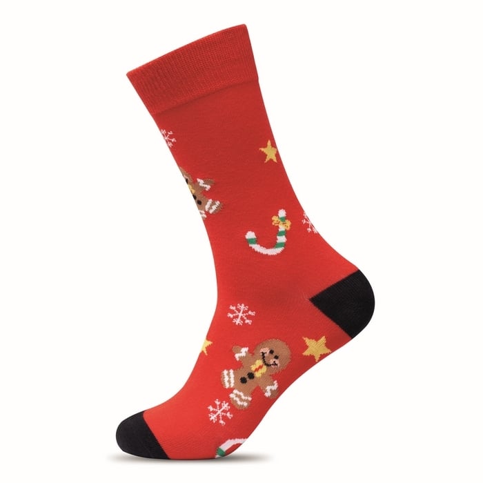 Paar kerstsokken L sample