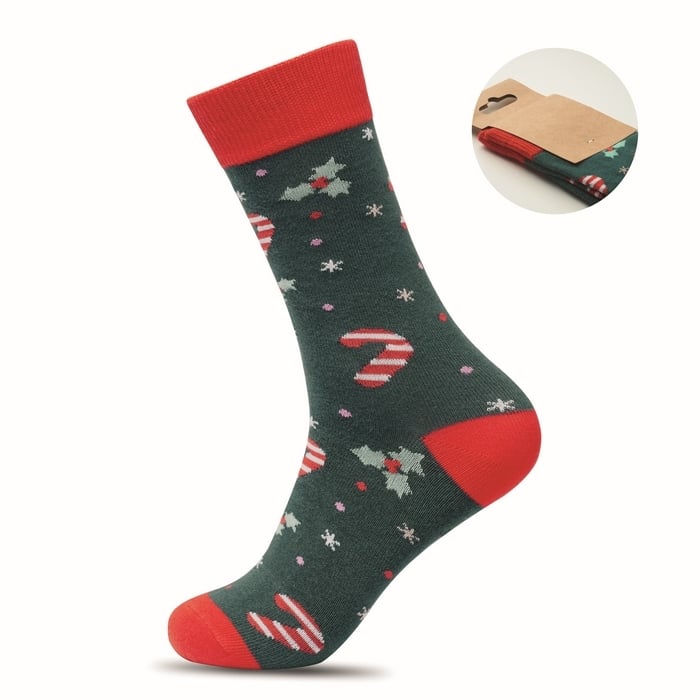 Paar kerstsokken L sample