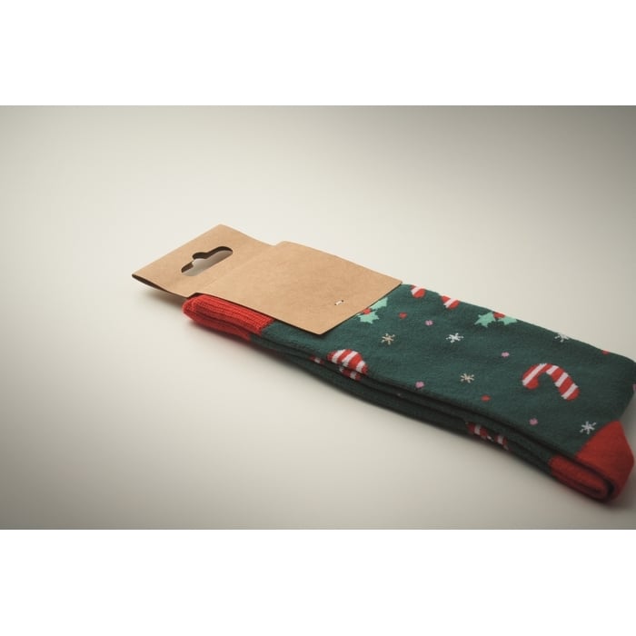 Paar kerstsokken L sample