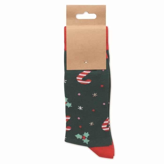 Paar kerstsokken L sample
