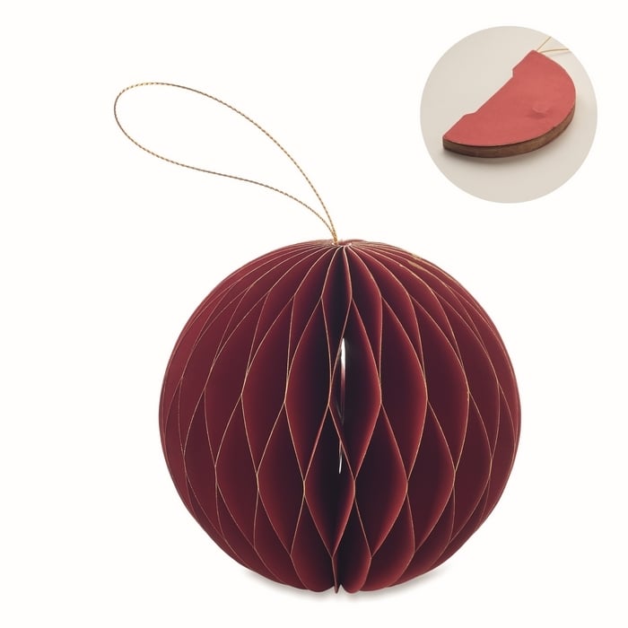 Christmas bauble ornament sample