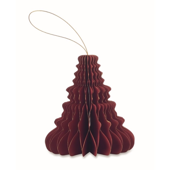Kerstboomhanger van papier sample