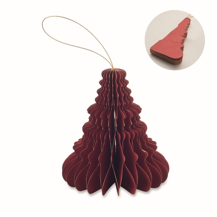 Kerstboomhanger van papier sample