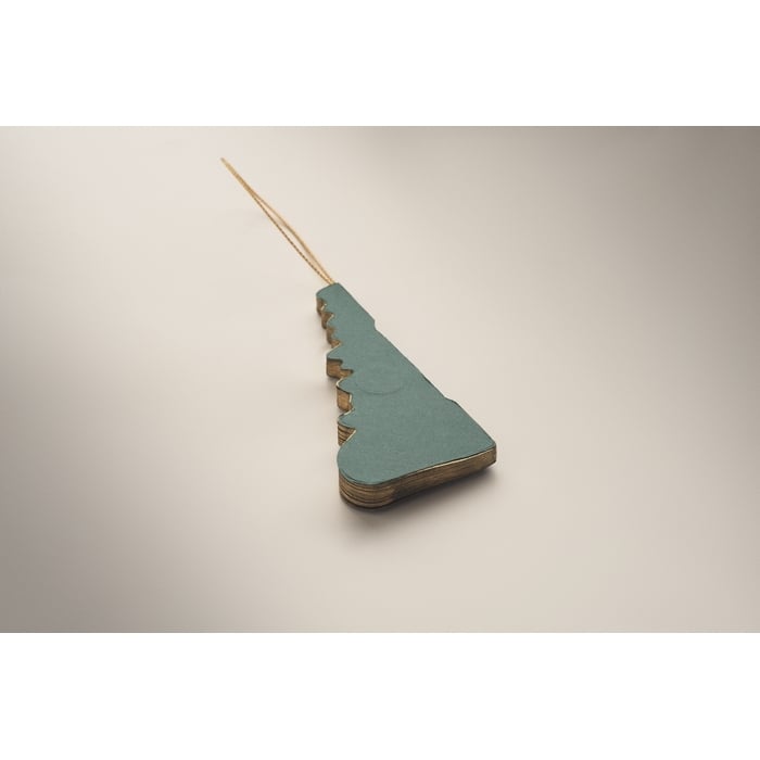 Kerstboomhanger van papier sample