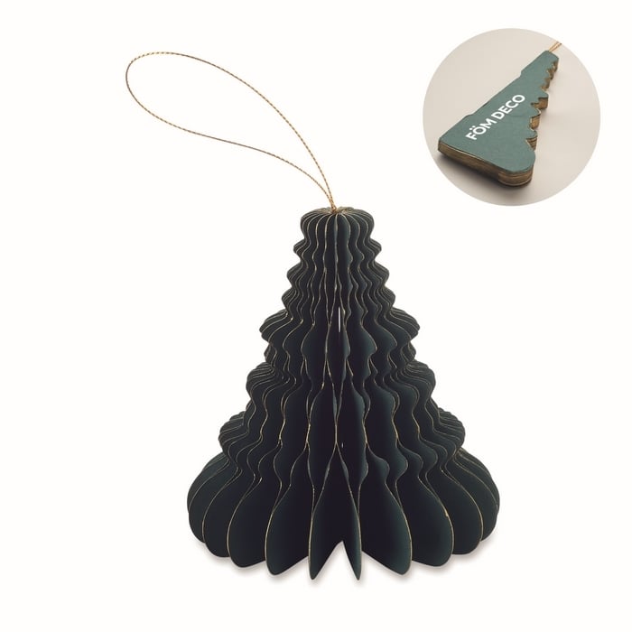 Kerstboomhanger van papier sample