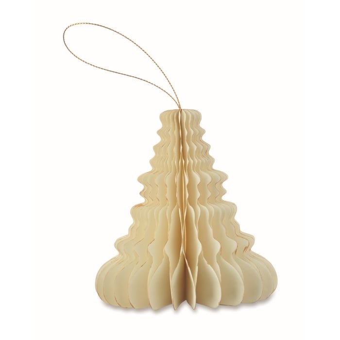 Kerstboomhanger van papier sample