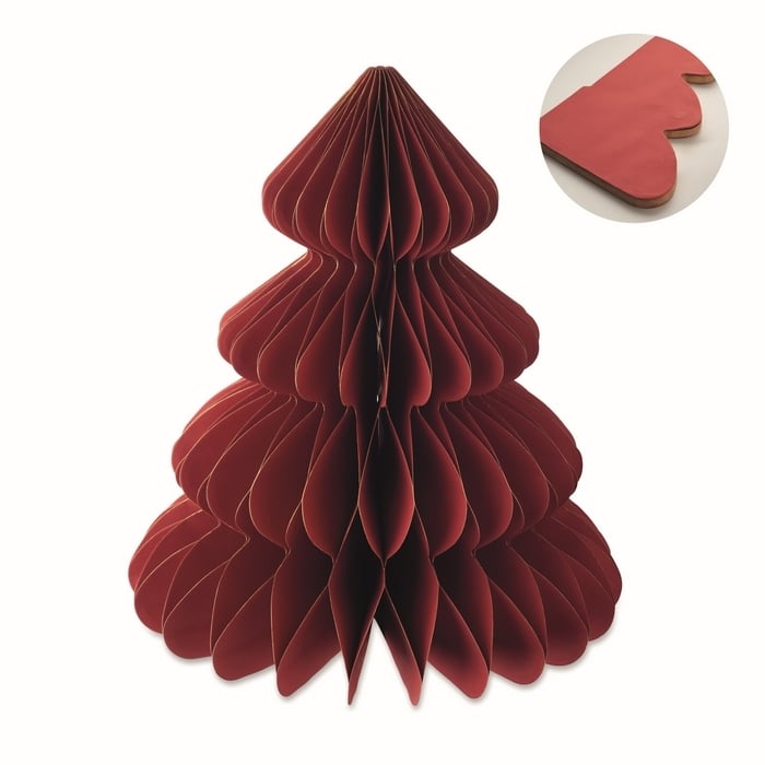 Kerstboomdecoratie van papier sample