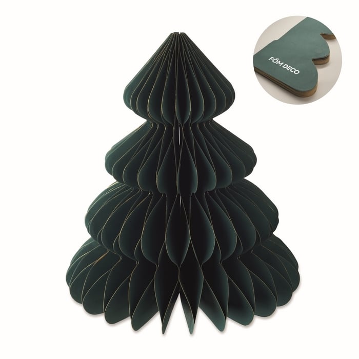 Kerstboomdecoratie van papier sample