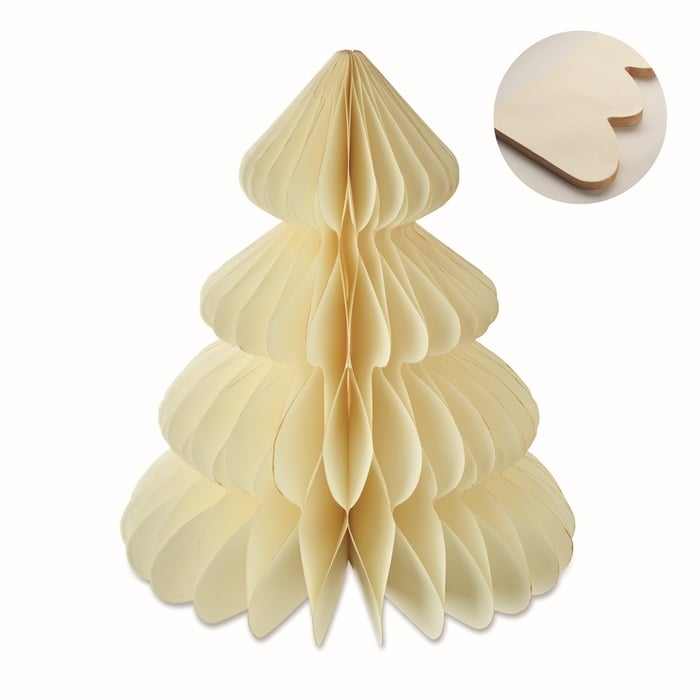 Kerstboomdecoratie van papier sample