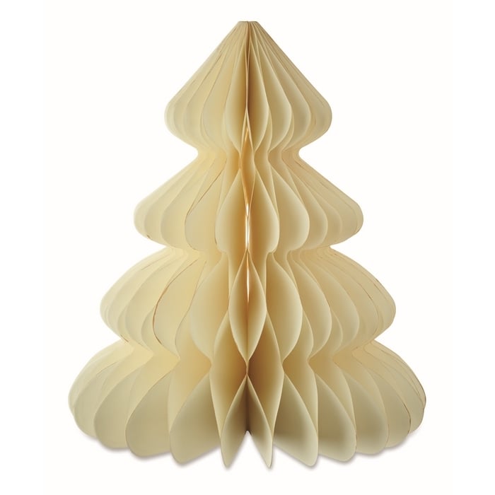 Kerstboomdecoratie van papier sample