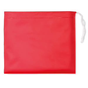 Poncho blauw onbedrukt 9523