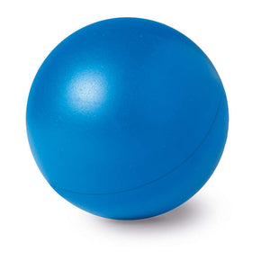 Anti-stress bal blauw onbedrukt 736