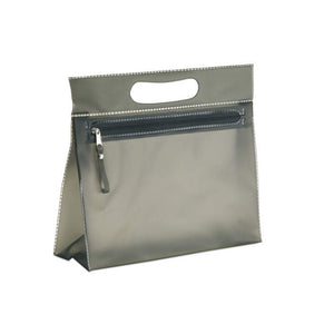 Transparante toilettas zwart 4 kleuren tr 12634