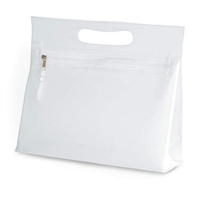 Transparante toilettas zwart 2 kleuren tr 12632