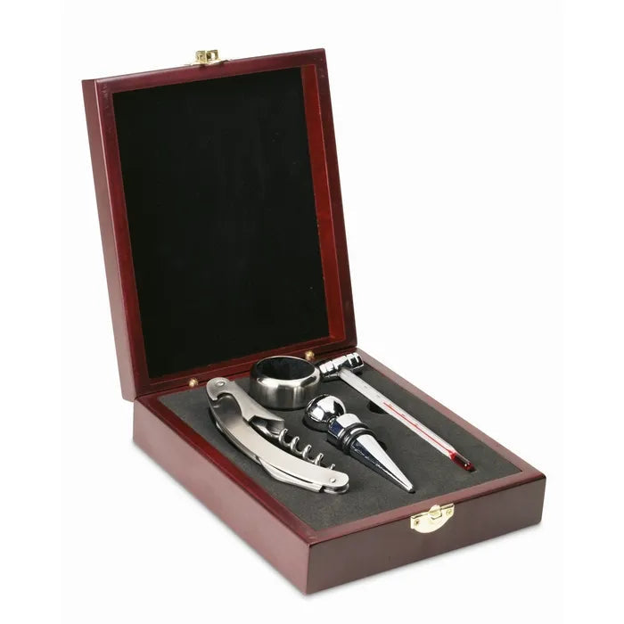 Elegante wijnset PREMIUM bedrukken
