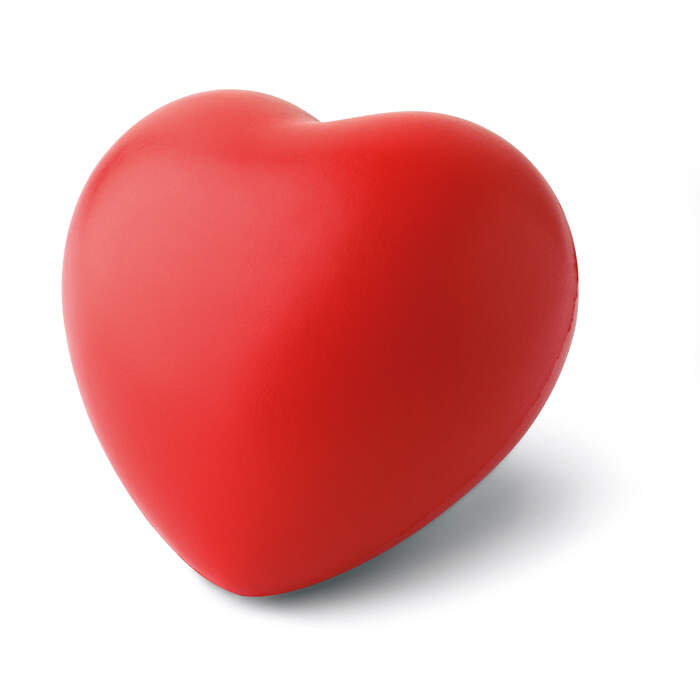 Anti-stress hart bedrukken