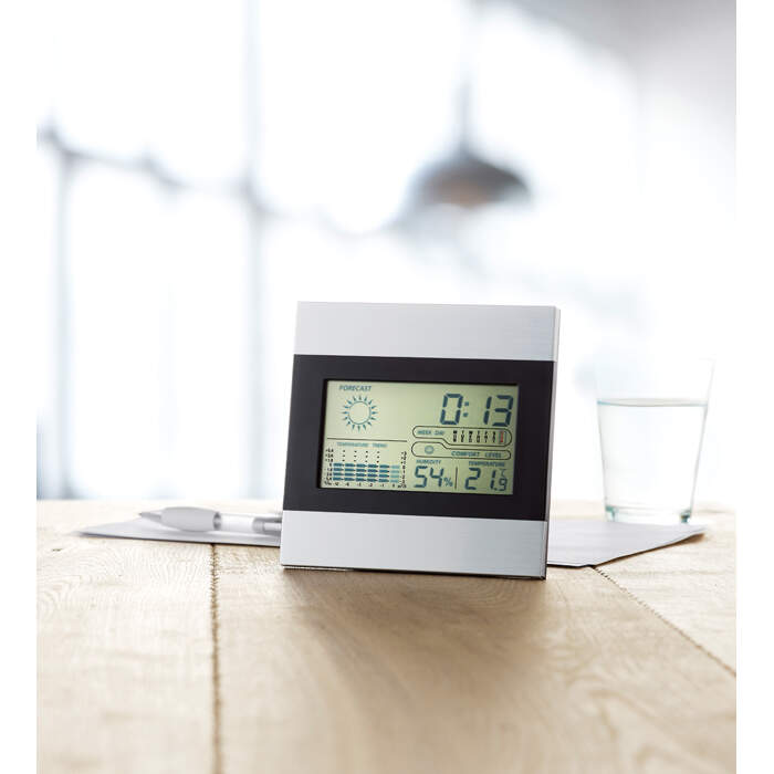 Weerstation en klok bedrukken