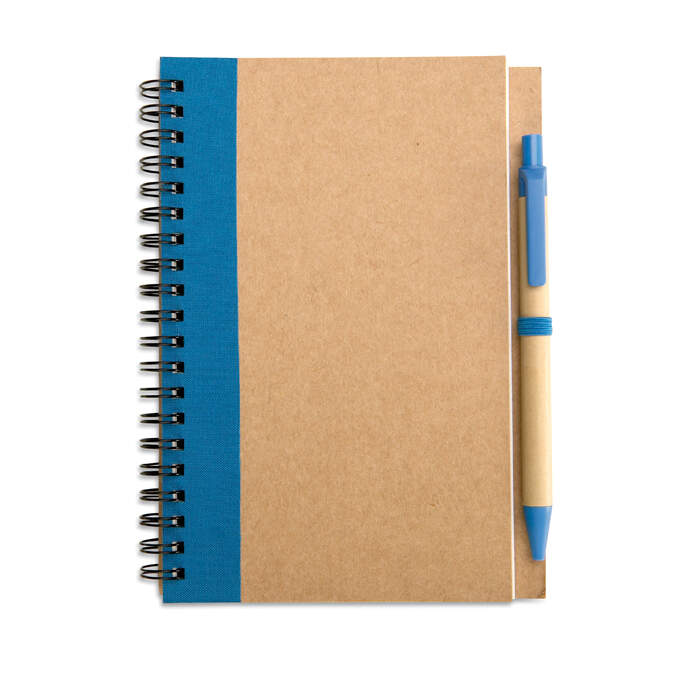 Notitieblok en balpen   sample