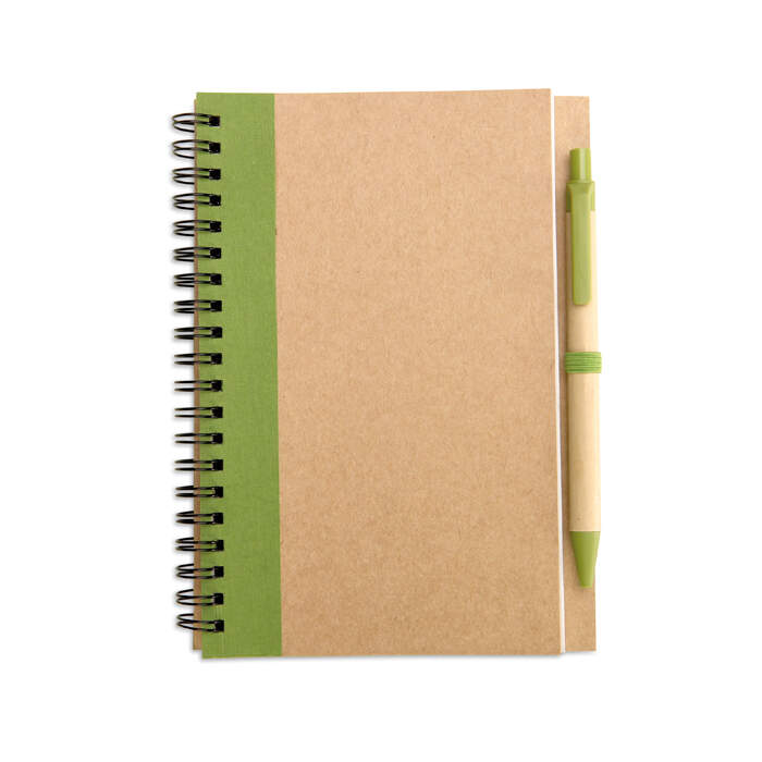 Notitieblok en balpen   sample