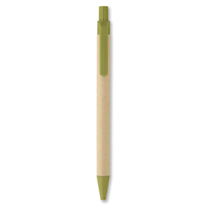Balpen biologisch afbreekbaar zwart 2 kleuren tp 1081