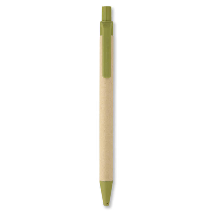 Balpen biologisch afbreekbaar zwart 2 kleuren tp 1081