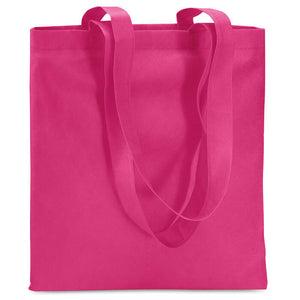 Non-woven boodschappentas zwart 3 kleuren tr 8255