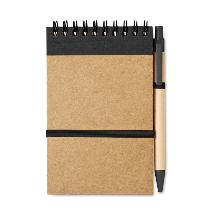 Notitieblok en balpen   sample