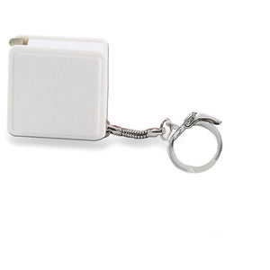 Sleutelhanger/rolbandmaat 1 m blauw Full colour 11590