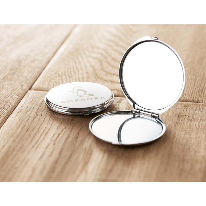 Make-up spiegel bedrukt