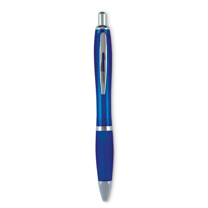 Balpen zwart 2 kleuren tp 1177