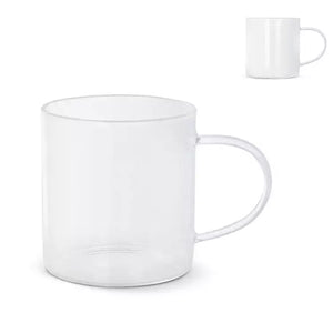 Koffieglas met handvat Vardez 300 ml bedrukken