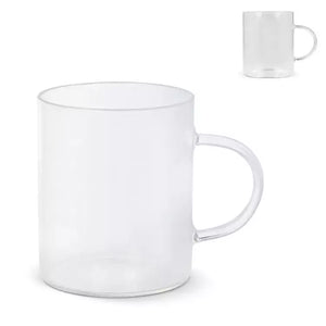 Koffieglas met handvat Vardez 180 ml bedrukken