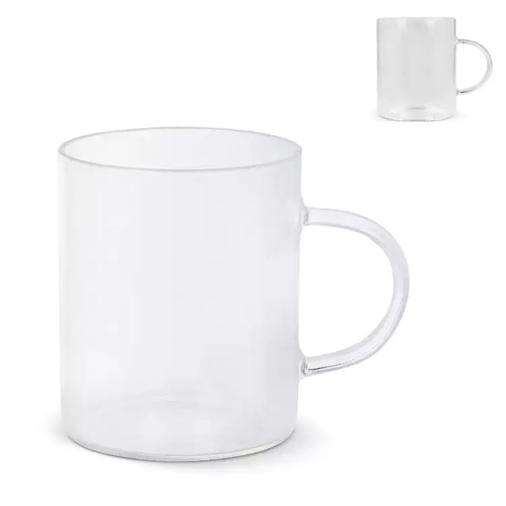 Koffieglas met handvat Vardez 180 ml bedrukken