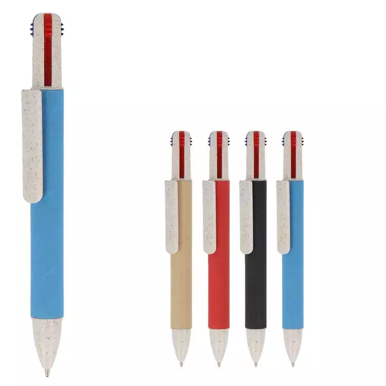 4-kleuren balpenpapier sample