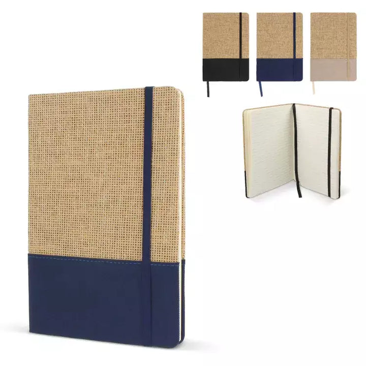 Notitieboek jute R-PET GRS sample