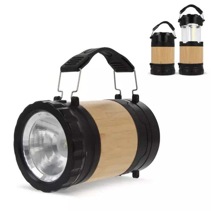ABS & Bamboe Lamp & Zaklamp sample