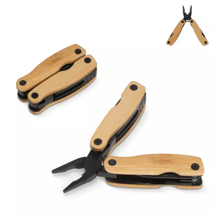 Multitool Bamboe 12 functies bedrukken