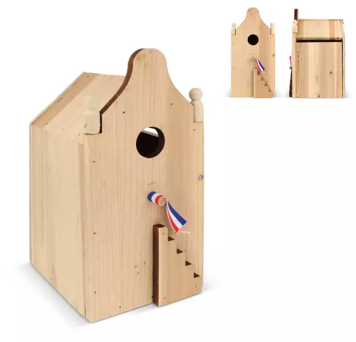 Houten Vogelhuisje FSC sample