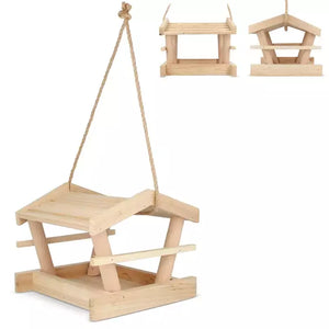 Houten Vogelvoederhuisje FSC bedrukken