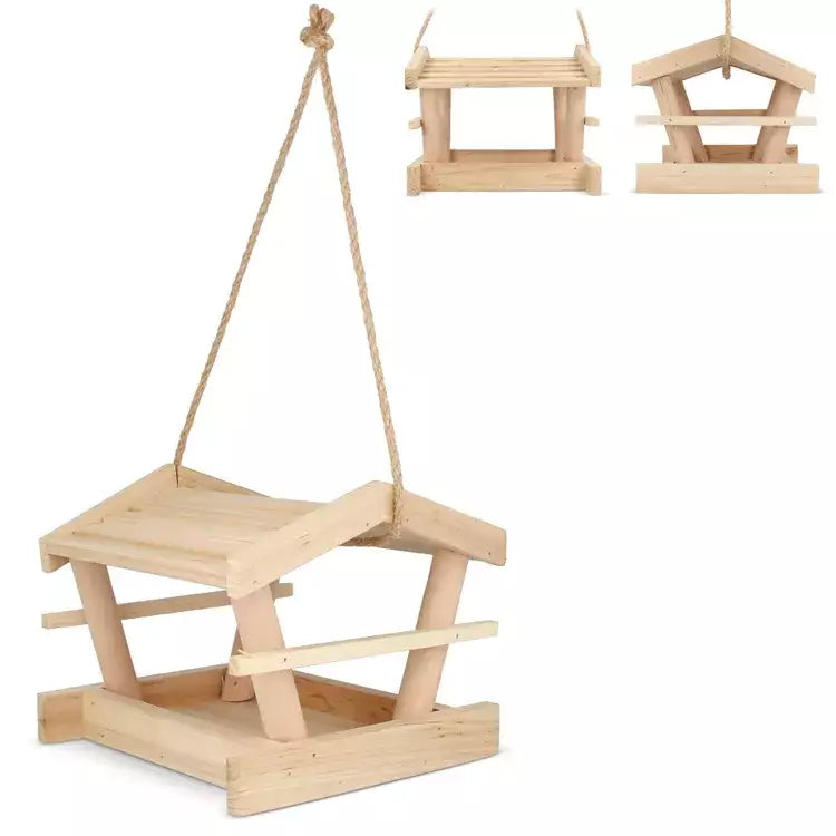 Houten Vogelvoederhuisje FSC sample