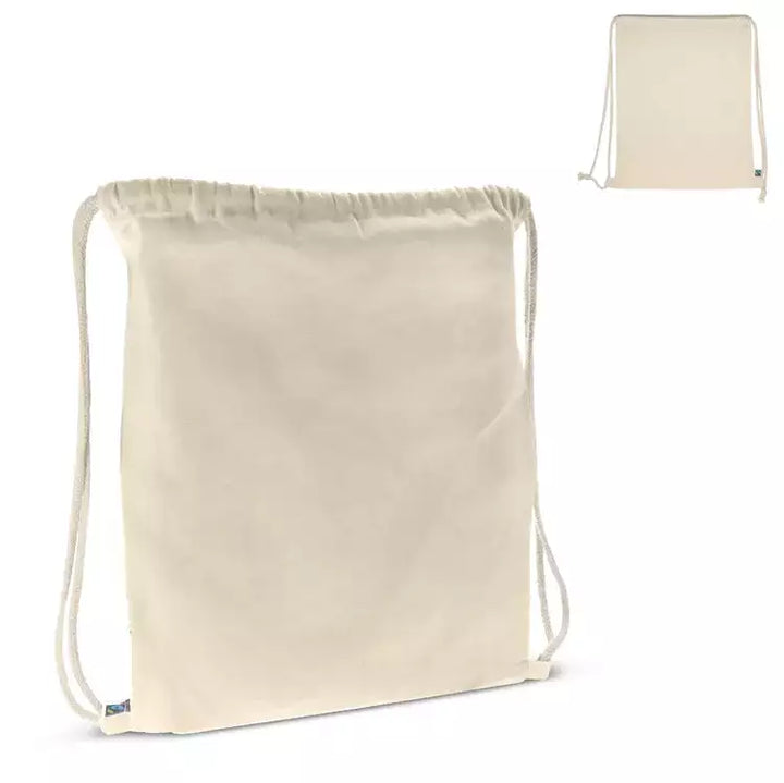 Fairtrade rugzakje ecru 140g/m&sup2; sample