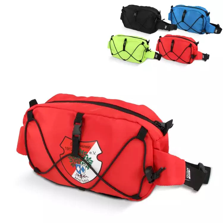 Crossbodytas R-PET met trekkoord sample