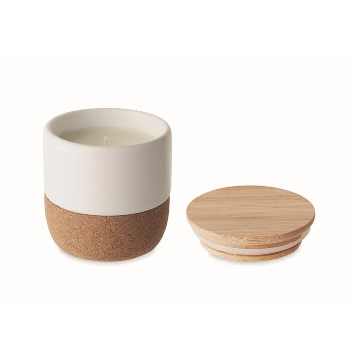 Plantaardige kaars 80 gr MENKAURE  met opdruk