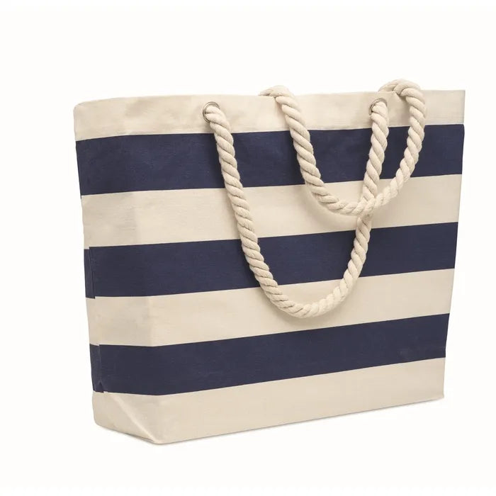 Katoenen strandtas HEAVEN STRIPE bedrukken