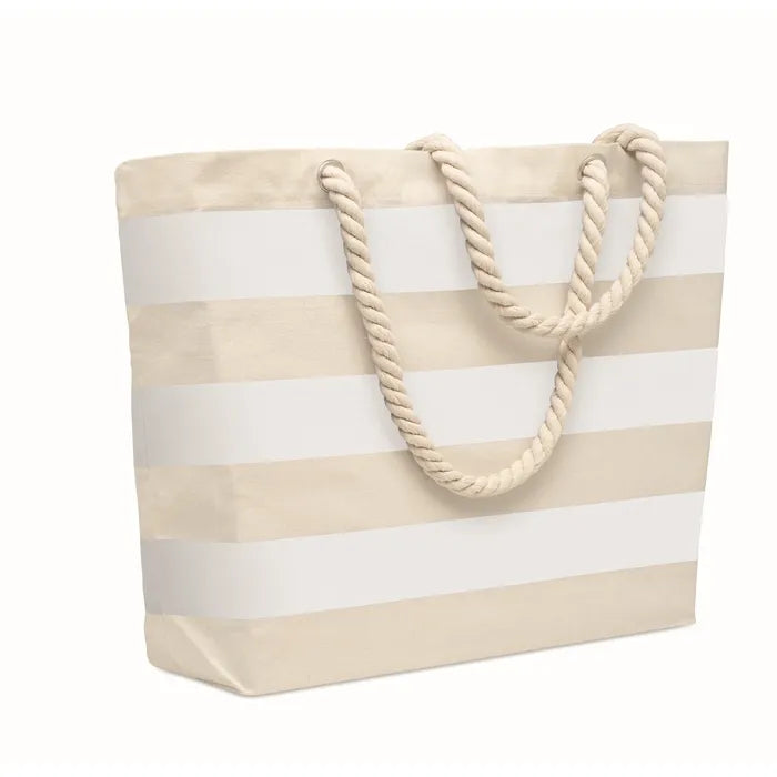 Katoenen strandtas HEAVEN STRIPE  7